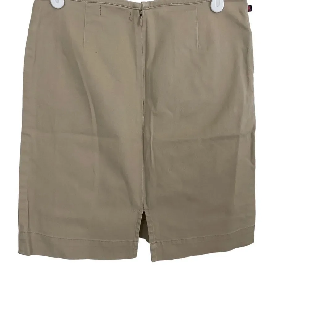 Ralph Lauren Tan Straight Skirt Sz‎ 14 (girls)